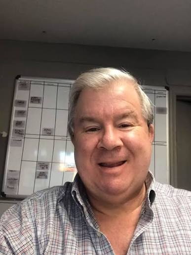 Steve Killian in an auto repair shop office