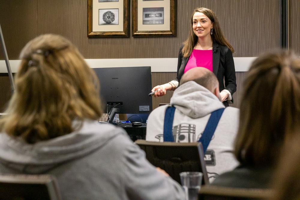 Turnkey Marketing presenting to auto repair professionals