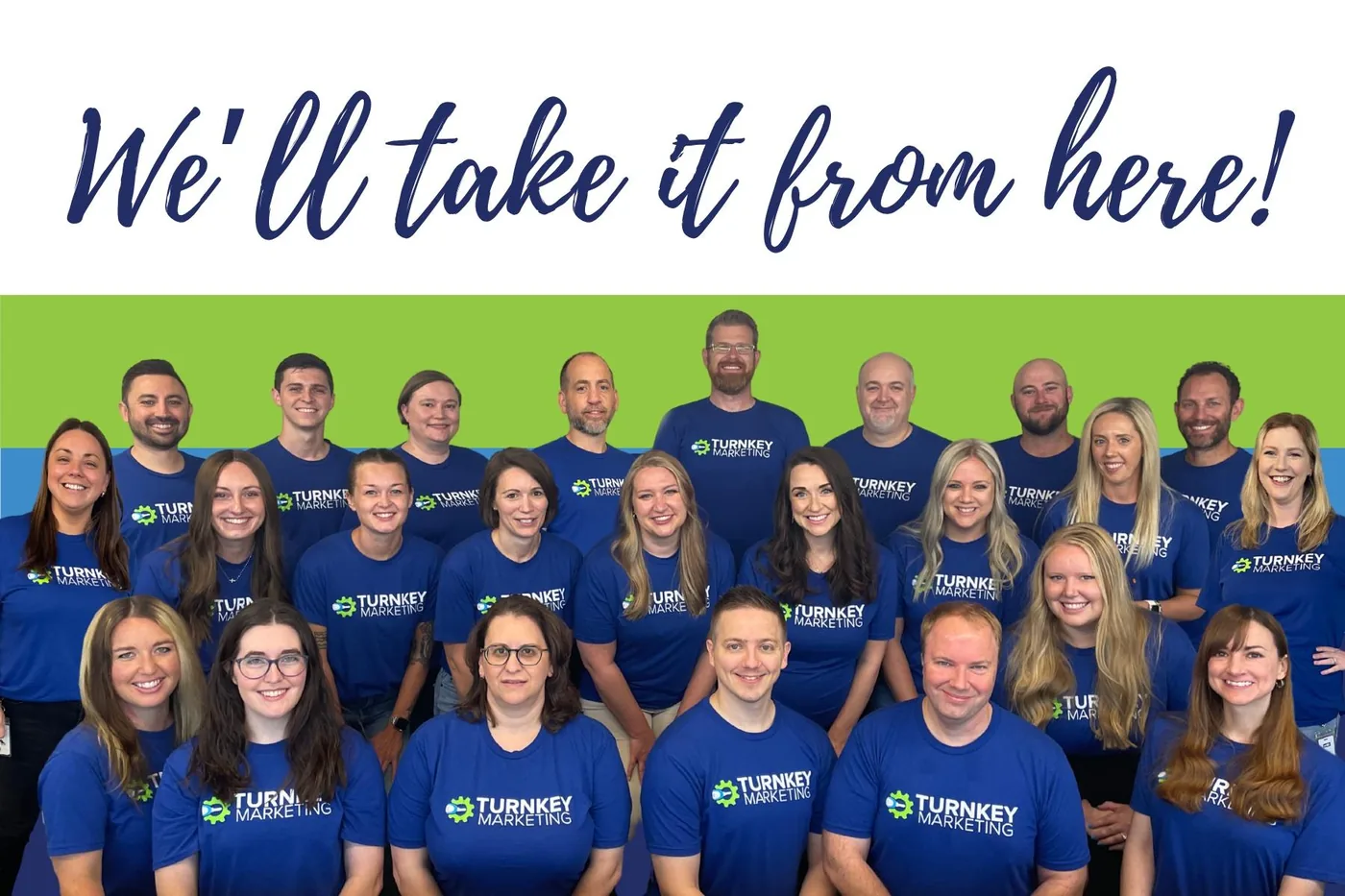 The Turnkey Marketing team, specialists in marketing for independent auto repair shops